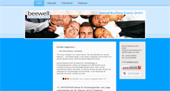 Desktop Screenshot of beewell.de